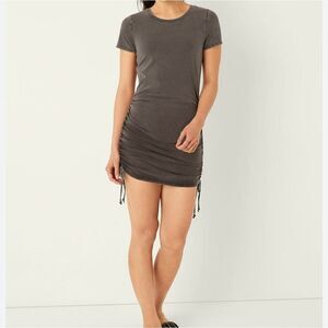 Victoria's Secret Pink Adjustable Ruched Side T-shirt Dress Size S